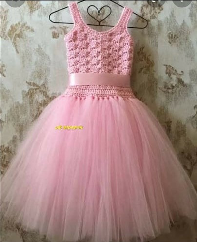 Baby Girl Crochet Age 1-3 AB1725  (1)